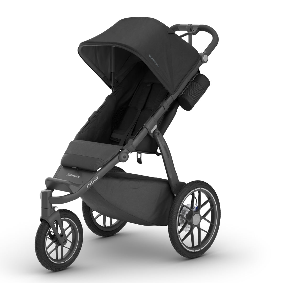 UPPAbaby RIDGE Pram V2 JAKE (Charcoal/Grey) – Baby Kingdom