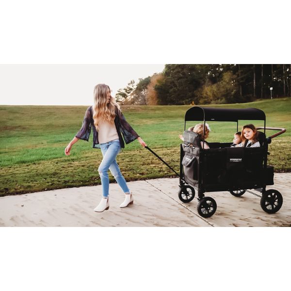 Wonderfold W4 LUXE Quad Wagon Volcanic Black