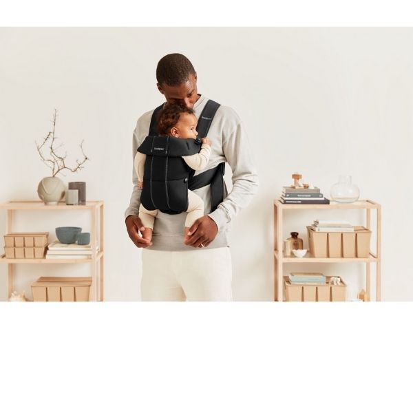 BabyBjorn Baby Carrier Mini Woven Black