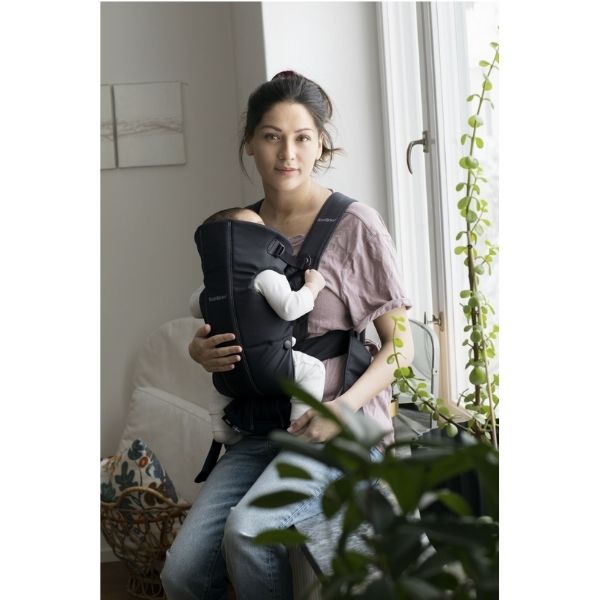 BabyBjorn Baby Carrier Mini Woven Black