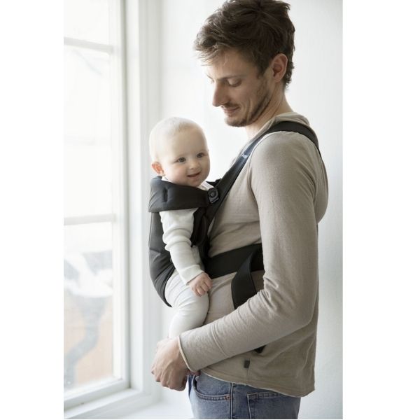 BabyBjorn Baby Carrier Mini Woven Black