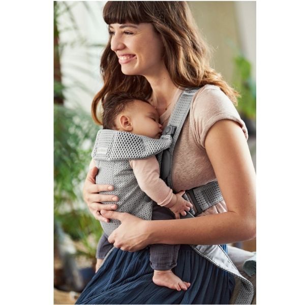 BabyBjorn Baby Carrier Mini Grey 3D Mesh