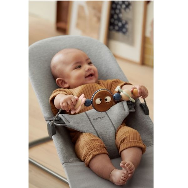 BabyBjorn Bouncer Bliss 3D Jersey Light Grey