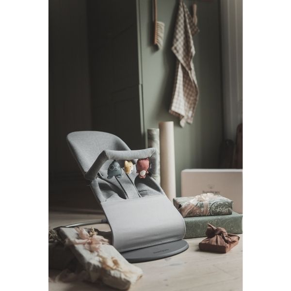 BabyBjorn Bouncer Bliss 3D Jersey Light Grey