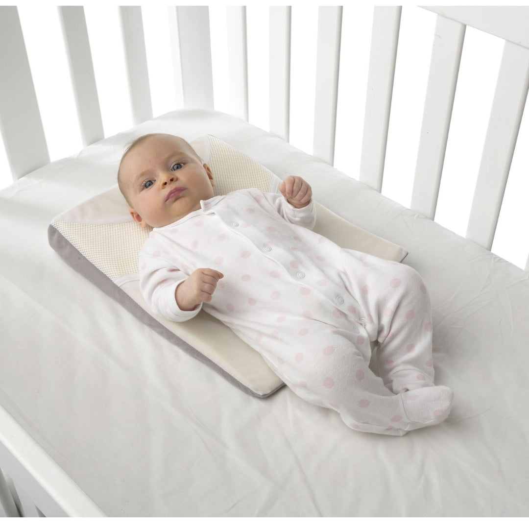 BabyStudio Adjustable Elevated Wedge Sleep Positioner White