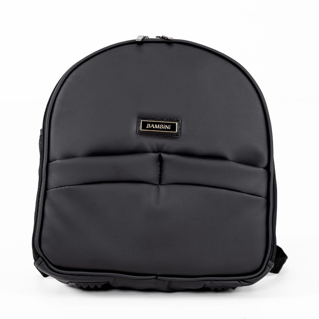 Bambini Prams Lisbon Baby Bag Black/Black