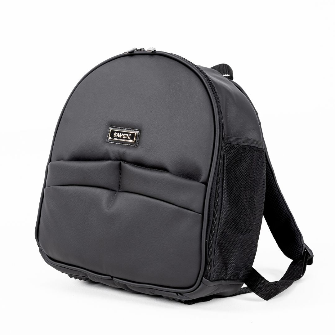 Bambini Prams Lisbon Baby Bag Black/Black