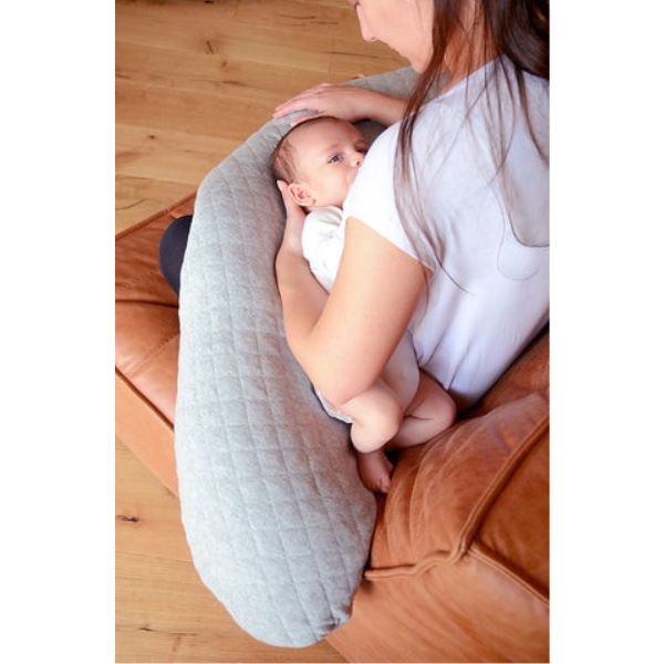 Beaba Big Flopsy Nursing Pillow Heather Grey