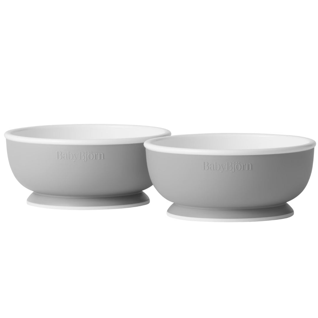 BabyBjorn Baby Bowls 2pk Grey