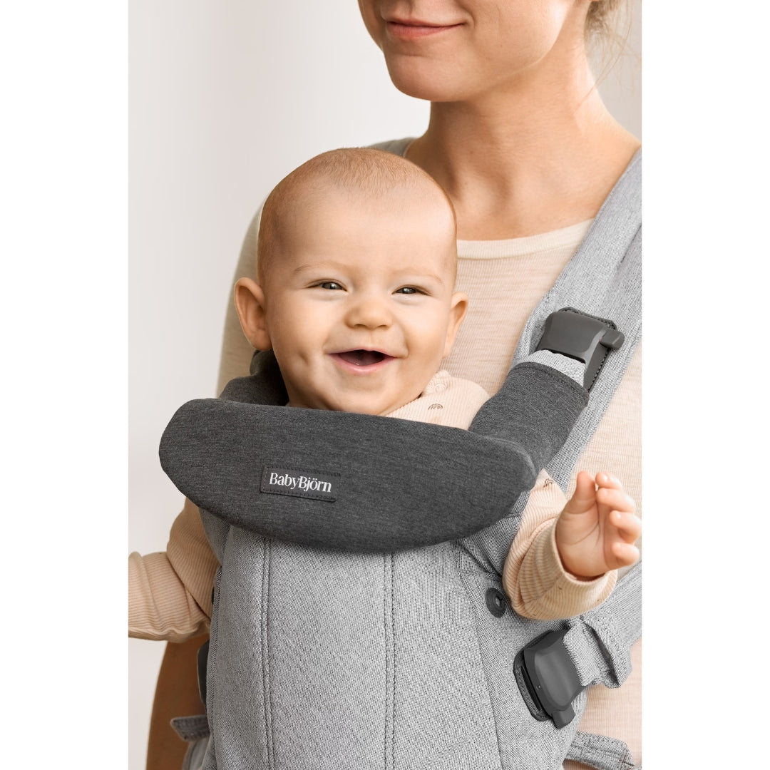 BabyBjorn BIB for Baby Carrier Harmony Jersey Dark Grey