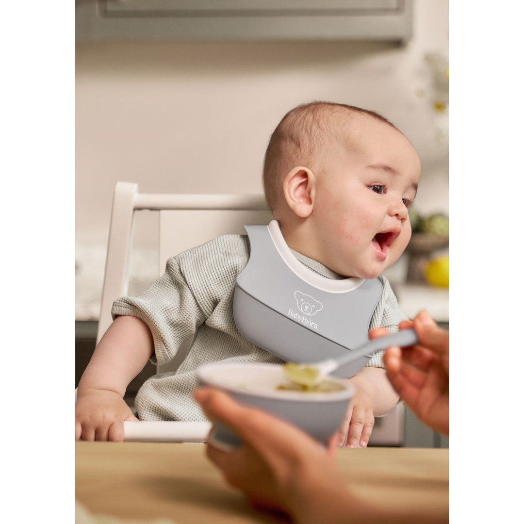 BabyBjorn Feeding Spoons 2 Pack Grey