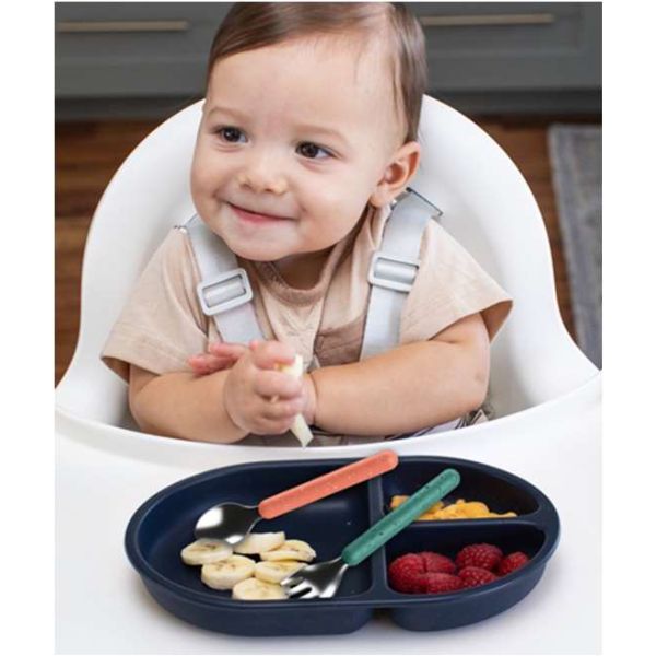 Boon CHOW Silicone Plate 3pk Mint