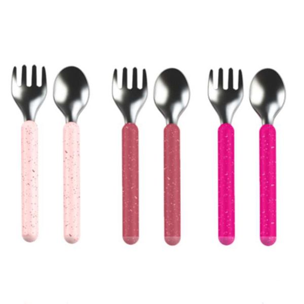 Boon CHOW Utensils 6pk Pink
