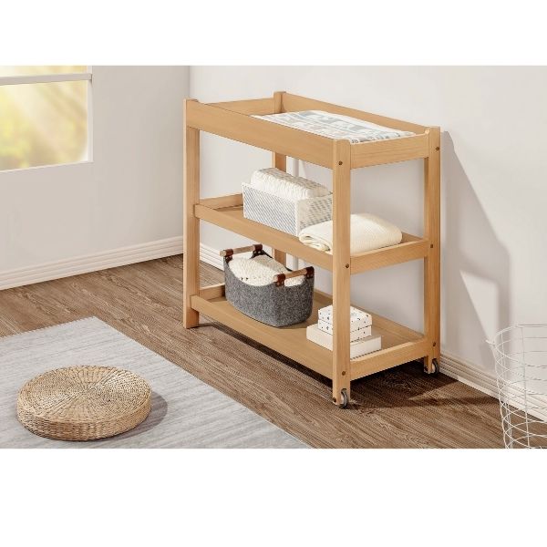 Boori 3 Tier Changer V20 Almond