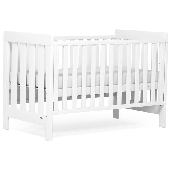 Boori Daintree Cot Bed V19 (with dropside) Barley + Mattress