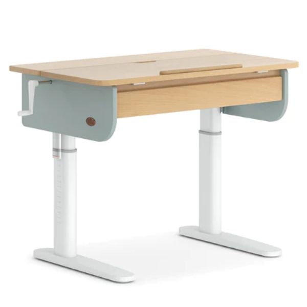 Boori Kids Ergonomic Desk (100cm) V24 Blueberry / Beech