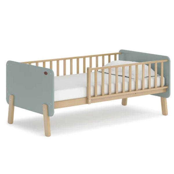 Boori Kids Natty Bedside Bed v24 Blueberry/Almond
