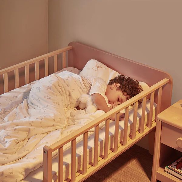 Boori Kids Natty Bedside Bed v24 Cherry/Almond