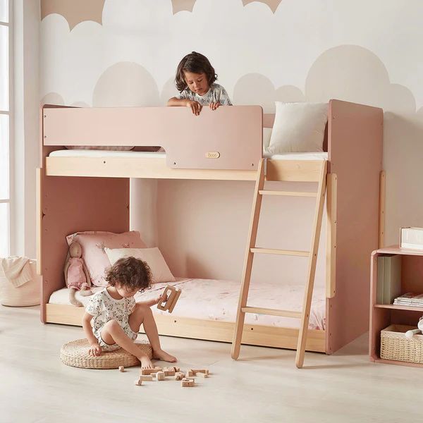 Boori Kids Neat Single Bunk Bed v24 Cherry / Almond