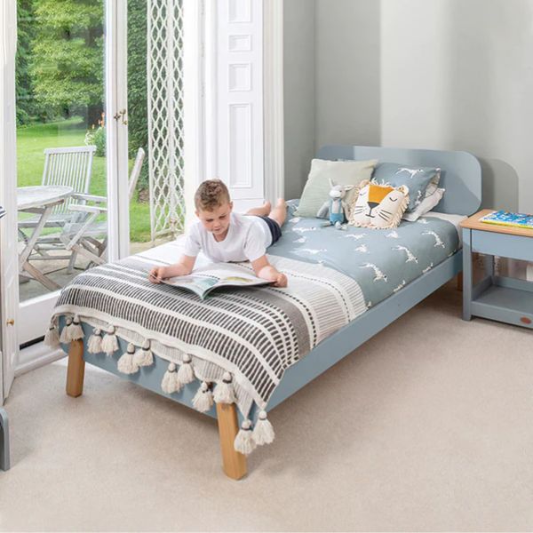 Boori Kids Natty King Single Bed V24 Blueberry/Almond