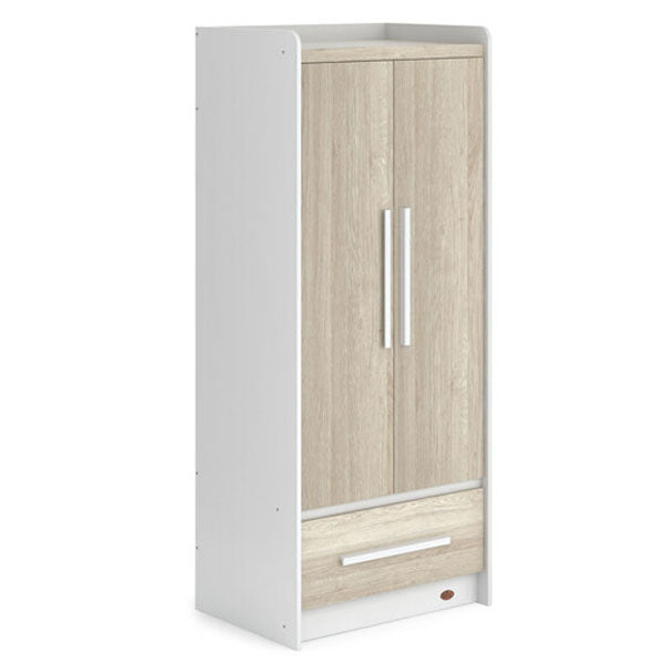 Boori Neat 2 Door Wardrobe v19 Barley White/Oak