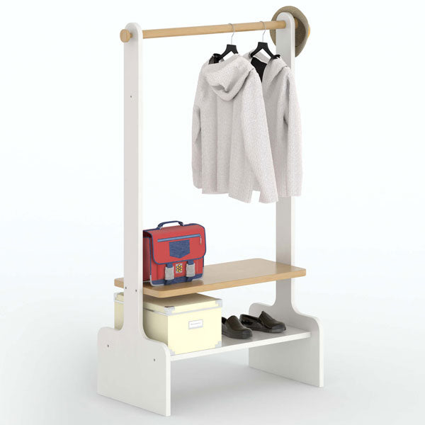 Boori Kids Tidy Clothing Rack v24 Barley White/Almond