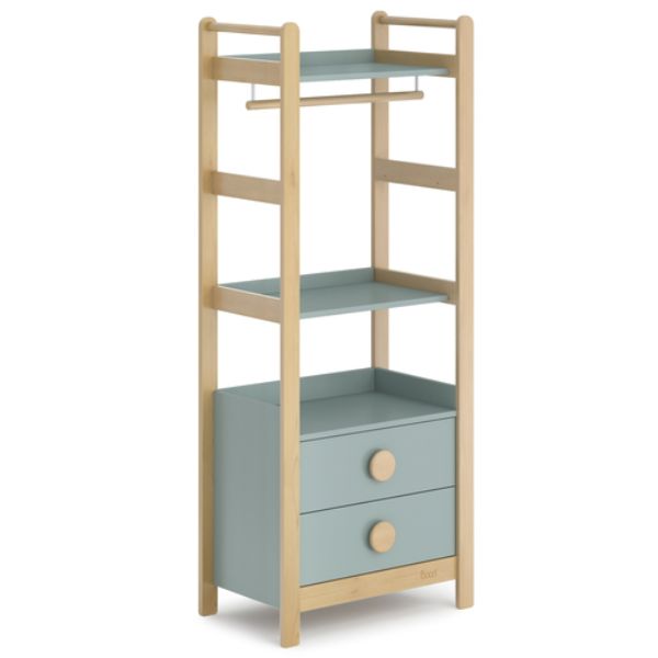 Boori Tidy Storage Bookcase Blueberry/Almond