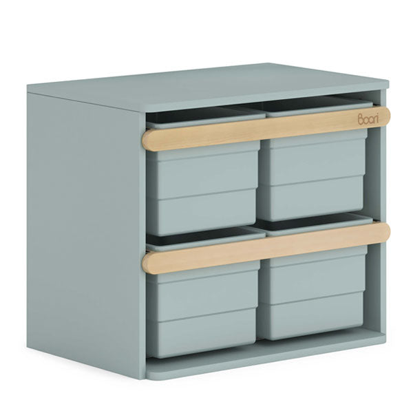 Boori Kids Tidy Toy Cabinet Blueberry/Almond