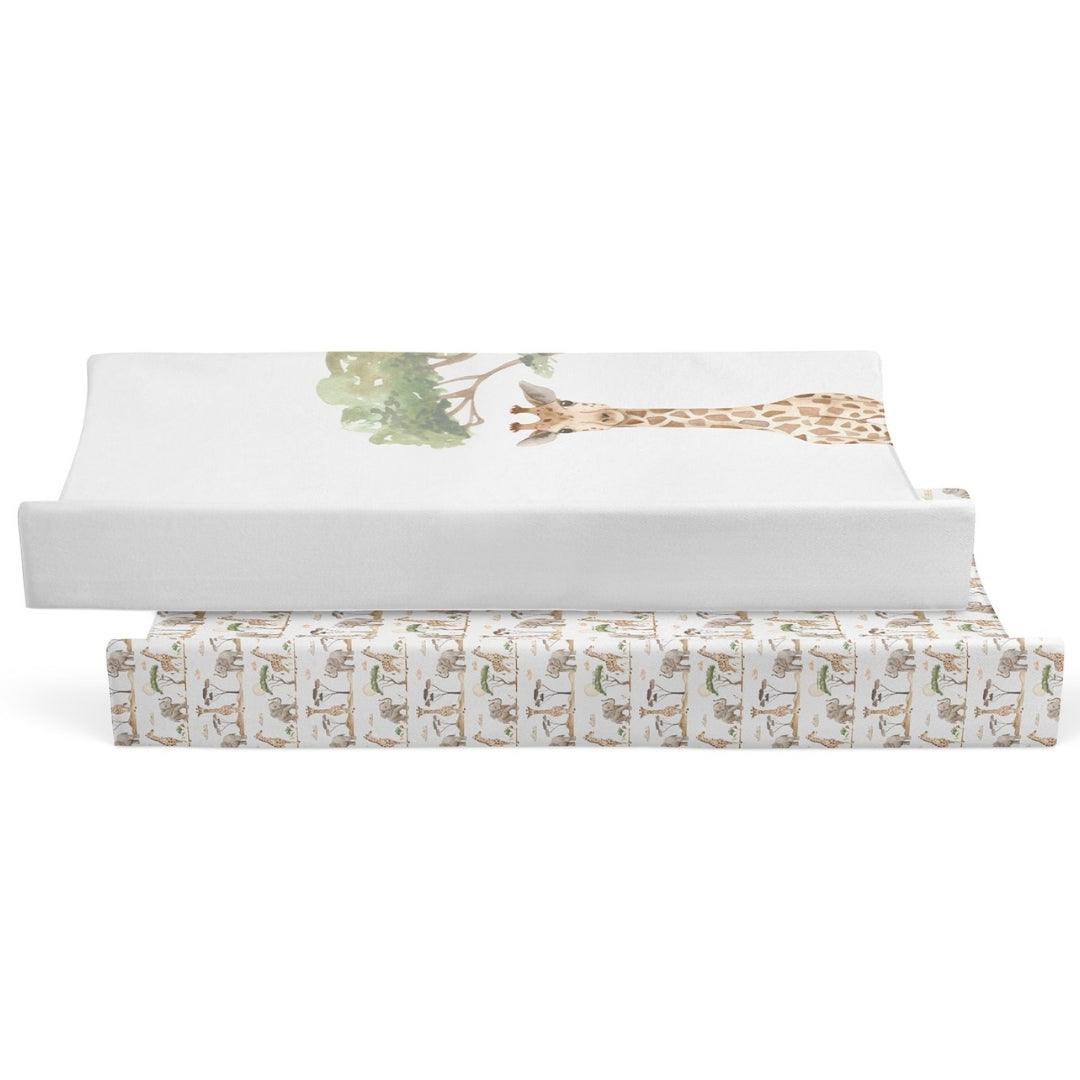 Bubba Blue Adventure Bamboo Waterproof Change Mat Covers 2 Pack