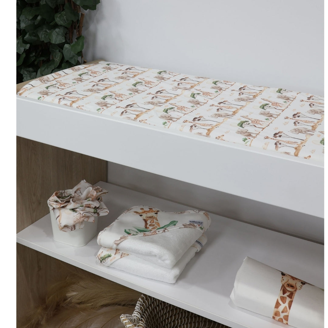 Bubba Blue Adventure Bamboo Waterproof Change Mat Covers 2 Pack