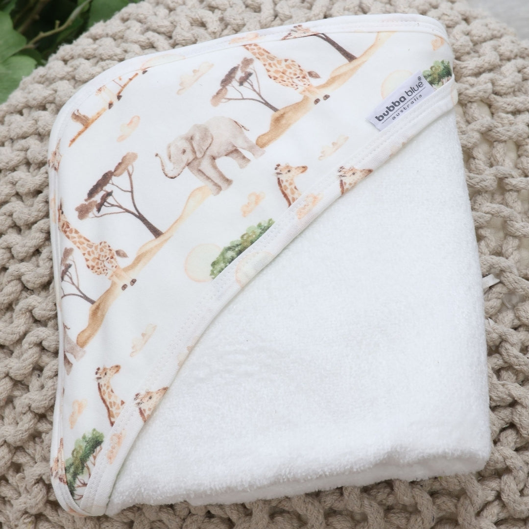 Bubba Blue Adventure Bamboo Hooded Towels 2 Pack