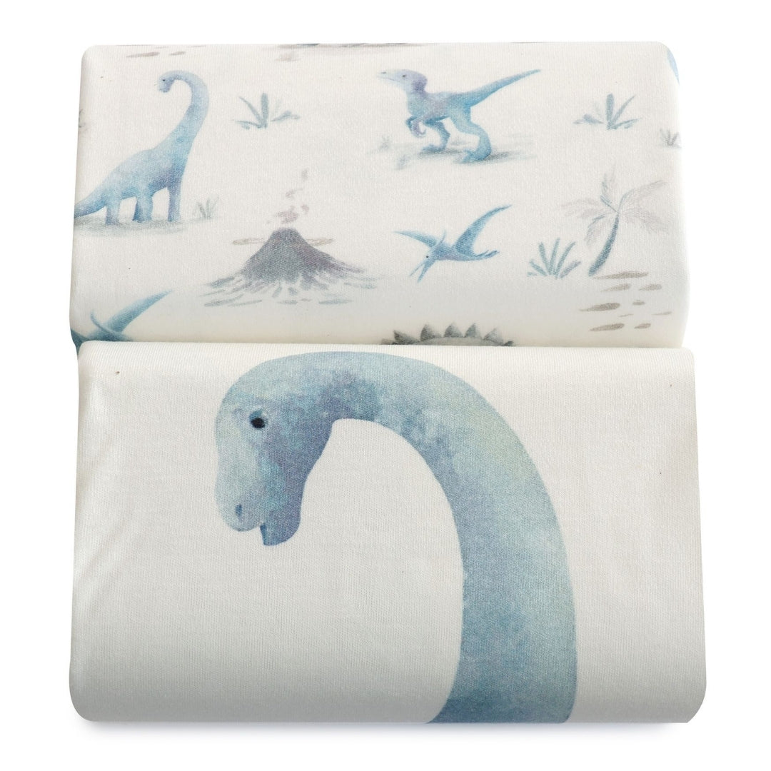 Bubba Blue Jurassic Bamboo Waterproof Change Mat Covers 2 Pack