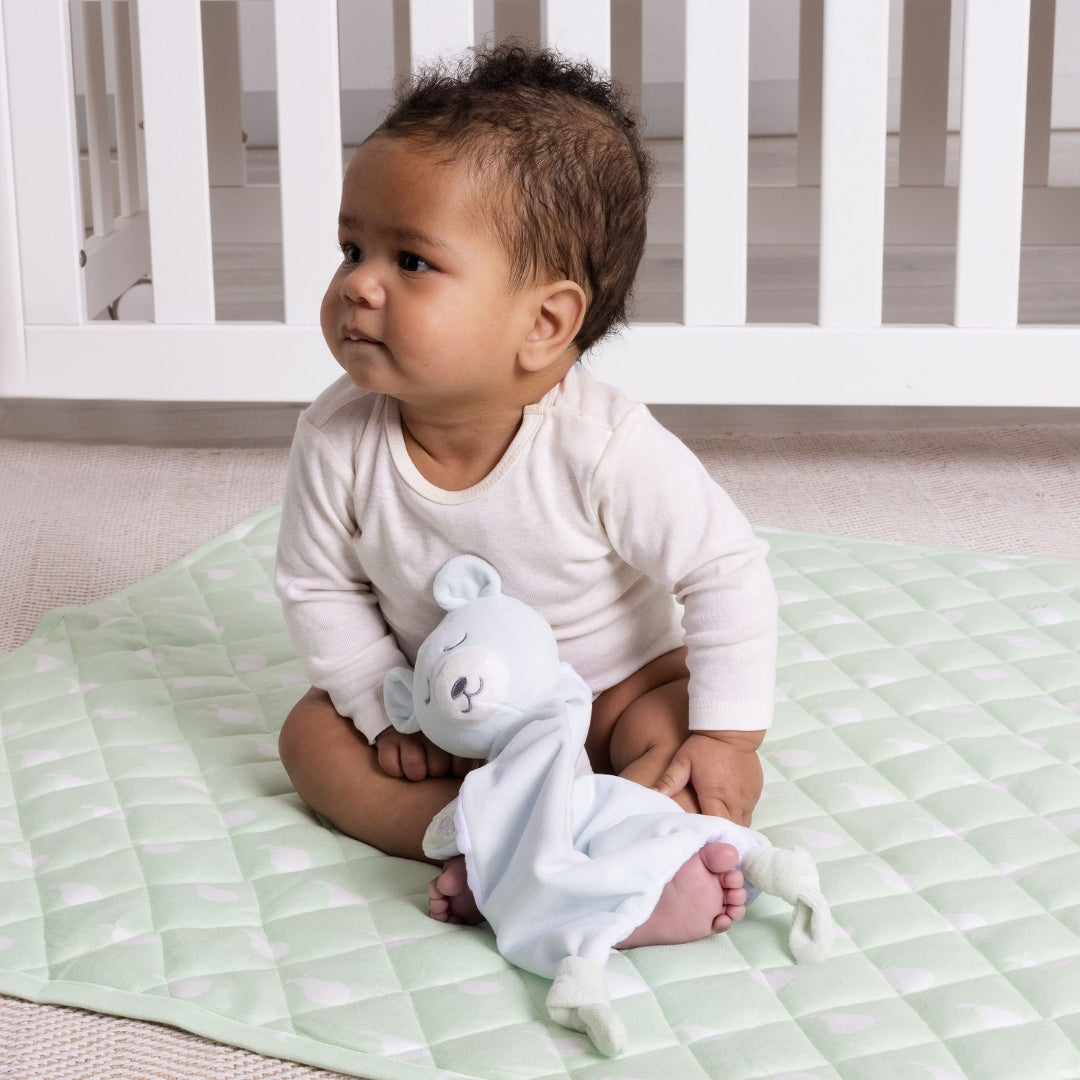 Bubba Blue Nordic Security Blanket 2 Pack Sky/Mint