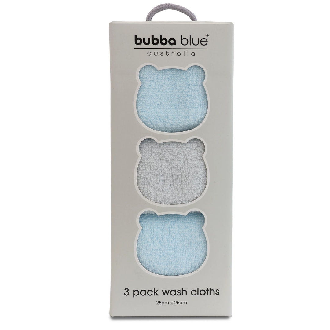 Bubba Blue Nordic Wash Cloths Apple/Pineapple 3pk
