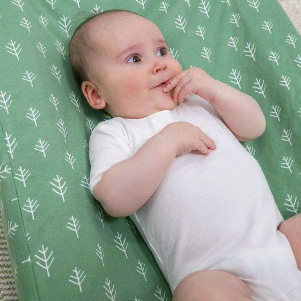 Bubba Blue Nordic Waterproof Change Pad Covers Avocado/Forest 2pk