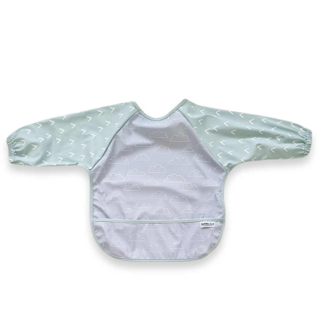 Bubba Blue Nordic Smock Bib Sky/Mint