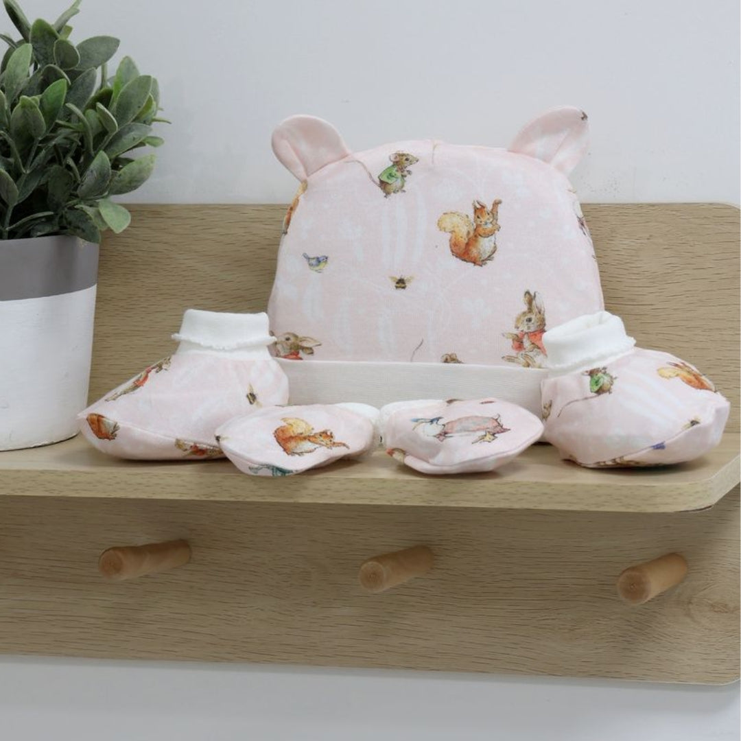 Bubba Blue Peter Rabbit Layette Set 3pc Flopsy Mopsy & Cottontail