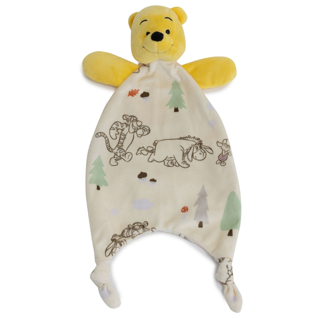 Bubba Blue Winnie The Pooh Security Blanket