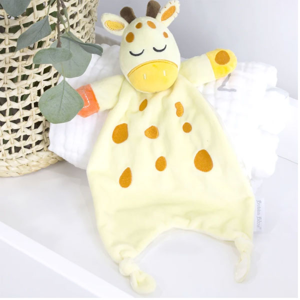 Bubba Blue Giraffe Security Blanket