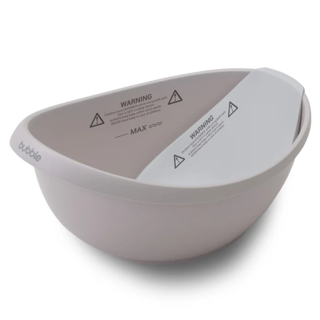 Bubble Cuddle Bath with Newborn Support Insert Taupe – Baby Kingdom