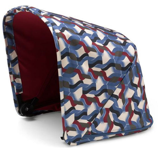 bugaboo fox canopy clamps Bugaboo Fox Sun Canopy Waves – Baby Kingdom
