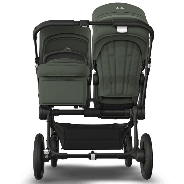 Bugaboo Donkey 5 Duo Stroller Black/Forest Green-Forest Green