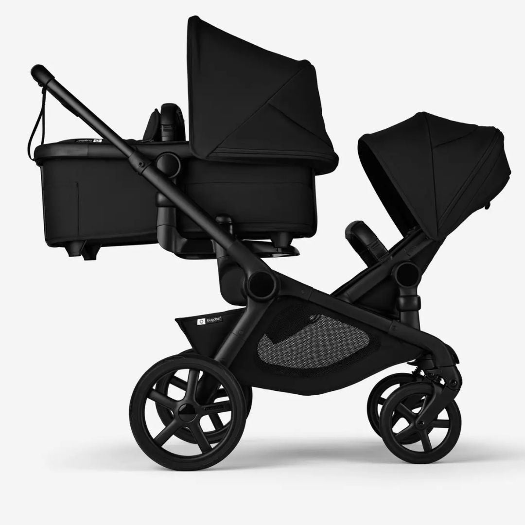 Bugaboo Kangaroo Double Stroller BLACK/MIDNIGHT BLACK-MIDNIGHT BLACK