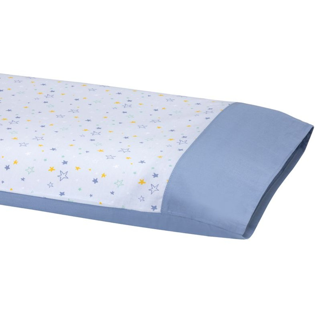 ClevaMama ClevaFoam Pram Pillow Case Blue