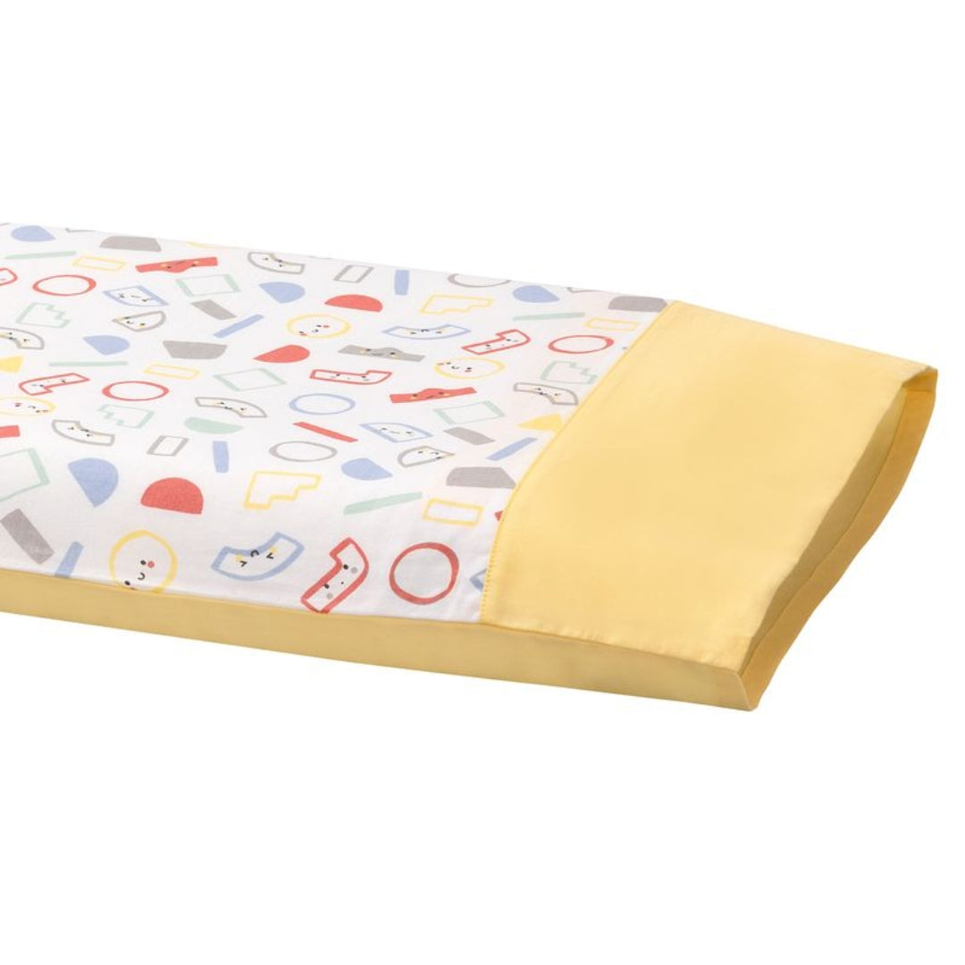 ClevaMama ClevaFoam Pram Pillow Case Grey/Yellow