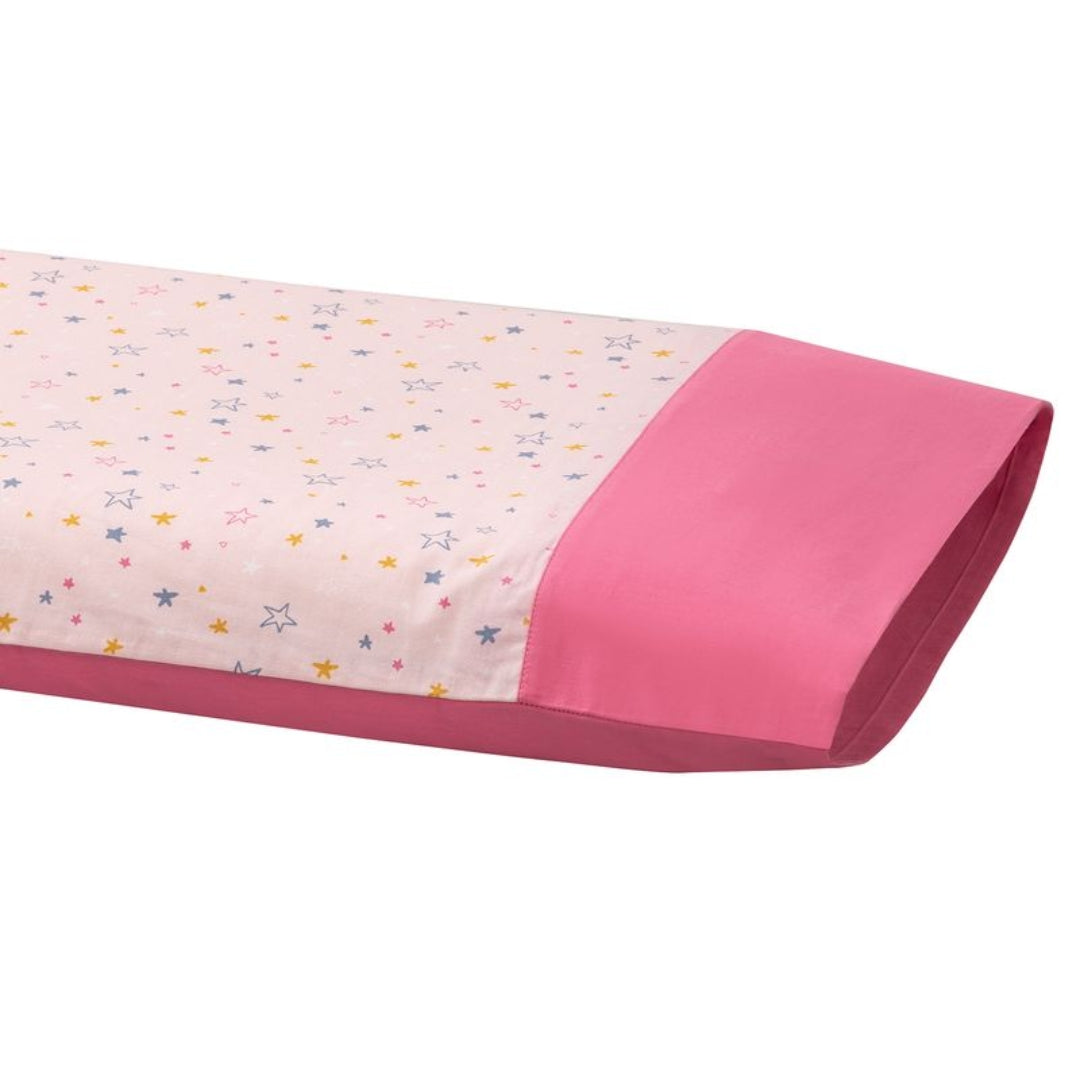 ClevaMama ClevaFoam Toddler Pillow Case Pink