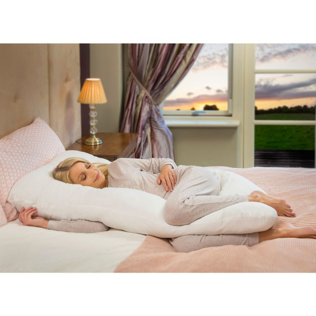 ClevaMama ClevaFoam Therapeutic Body & Bump Maternity Pillow