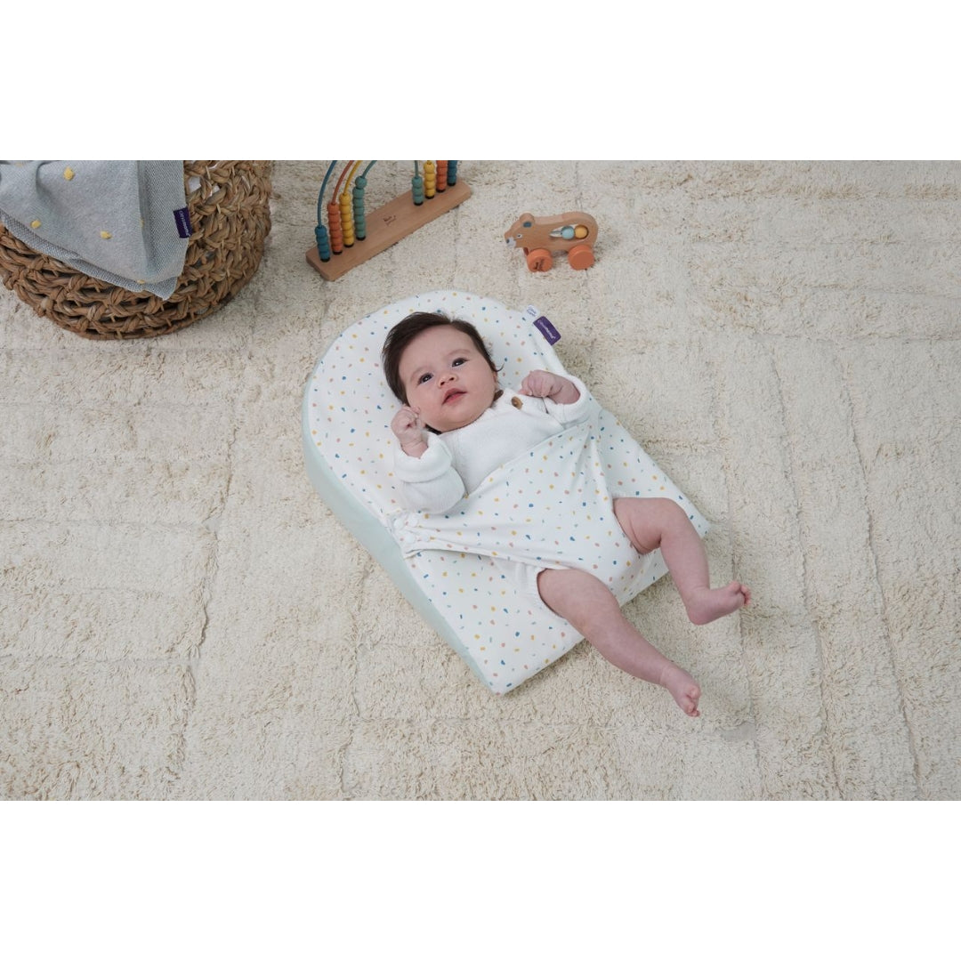 ClevaMama ClevaFoam Reflux Wedge Elevated Support Terrazzo