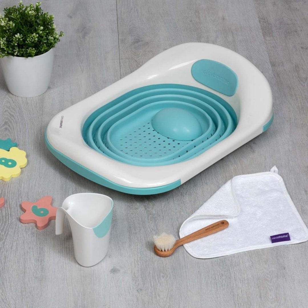 ClevaMama ClevaRinse Shampoo Rinse Cup 500ml Blue