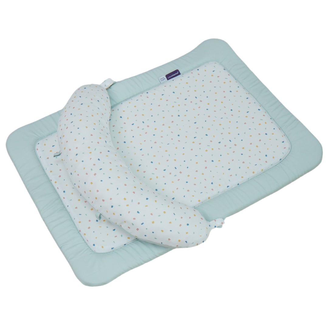 ClevaMama ClevaFoam Tummy Time Mat Terrazzo